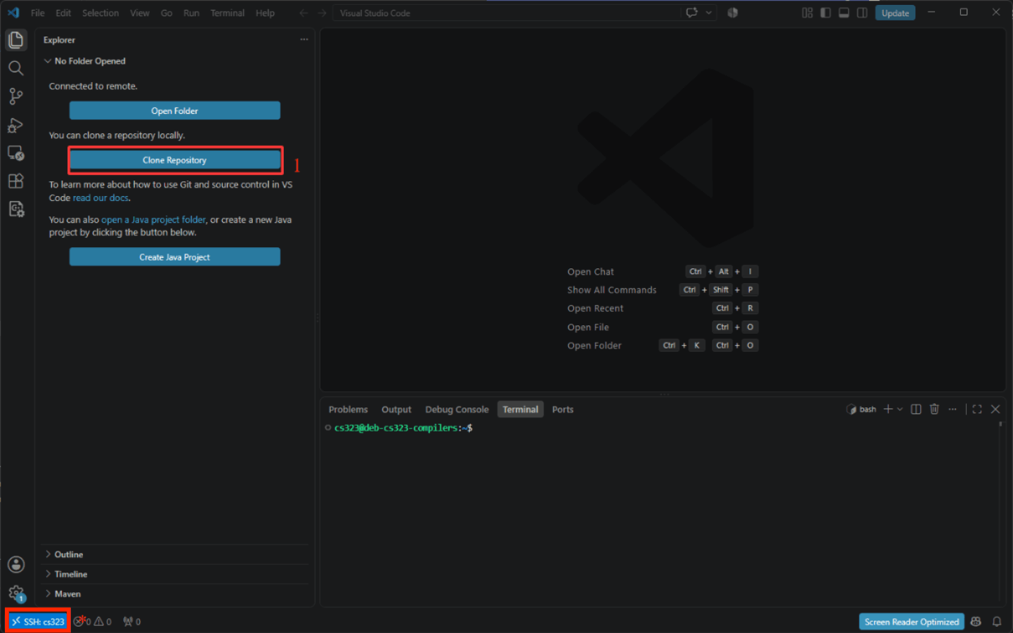 Remote Repo Week 1 - Introduction - Compiler Lab Documentation